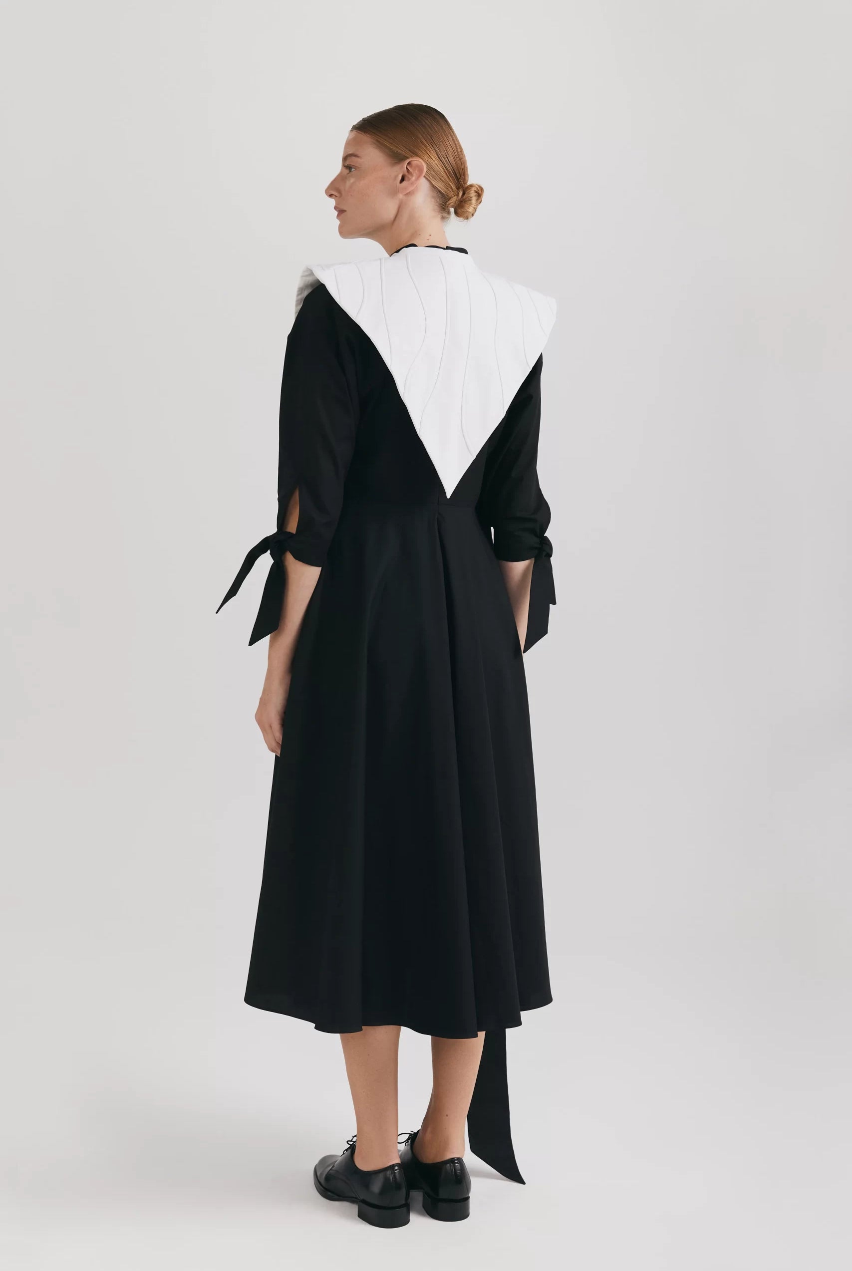 Guler Victoria din bumbac organic alb cu design unic - ipanomi.com