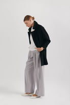 Jachetă din lână oversized - ipanomi.com