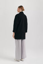 Jachetă din lână oversized - ipanomi.com