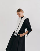 Guler Victoria din bumbac organic alb cu design unic - ipanomi.com