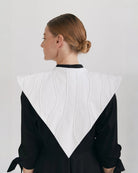 Guler Victoria din bumbac organic alb cu design unic - ipanomi.com